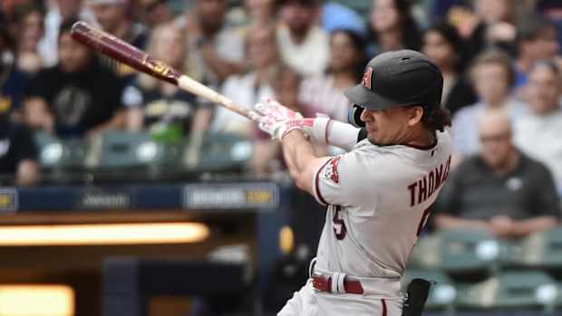 Alek Thomas homers against Corbin Burnes June 19, 2023